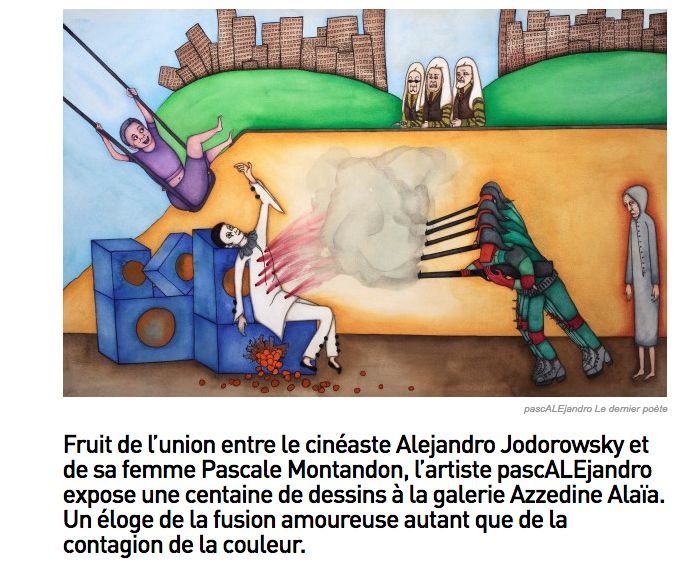 pascALEjandro by Pascale Montandon Jodorowsky and Alejandro Jodorowsky