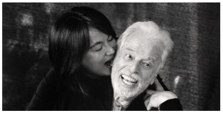 Pascale Montandon Jodorowsky and Alejandro Jodorowsky