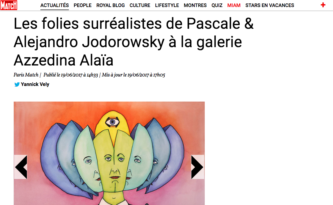 pascALEjandro galerie Azzedine Alaïa